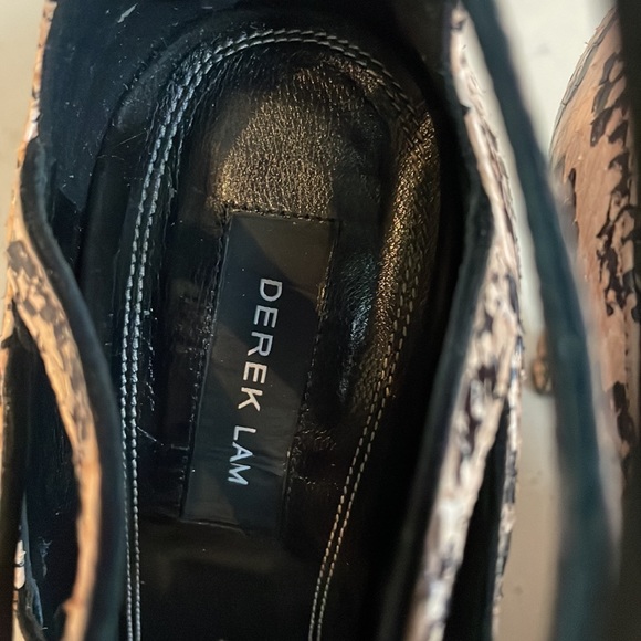 Derek Lam Snake Print Caged heels size 7 - Picture 8 of 16